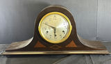 Wooden Mantel Clocks and Metal Star Thermometer - thumbnail 4 of 8