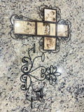 Fetco Home Decor Metal & Glass Wall Frame with Candle Holder - thumbnail 3 of 8