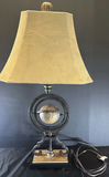 Table Lamp with Globe Base and Fabric Shade - thumbnail 4 of 6