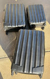 Gray 3-Piece Hard Shell Luggage Set with Spinner Wheels - thumbnail 1 of 5