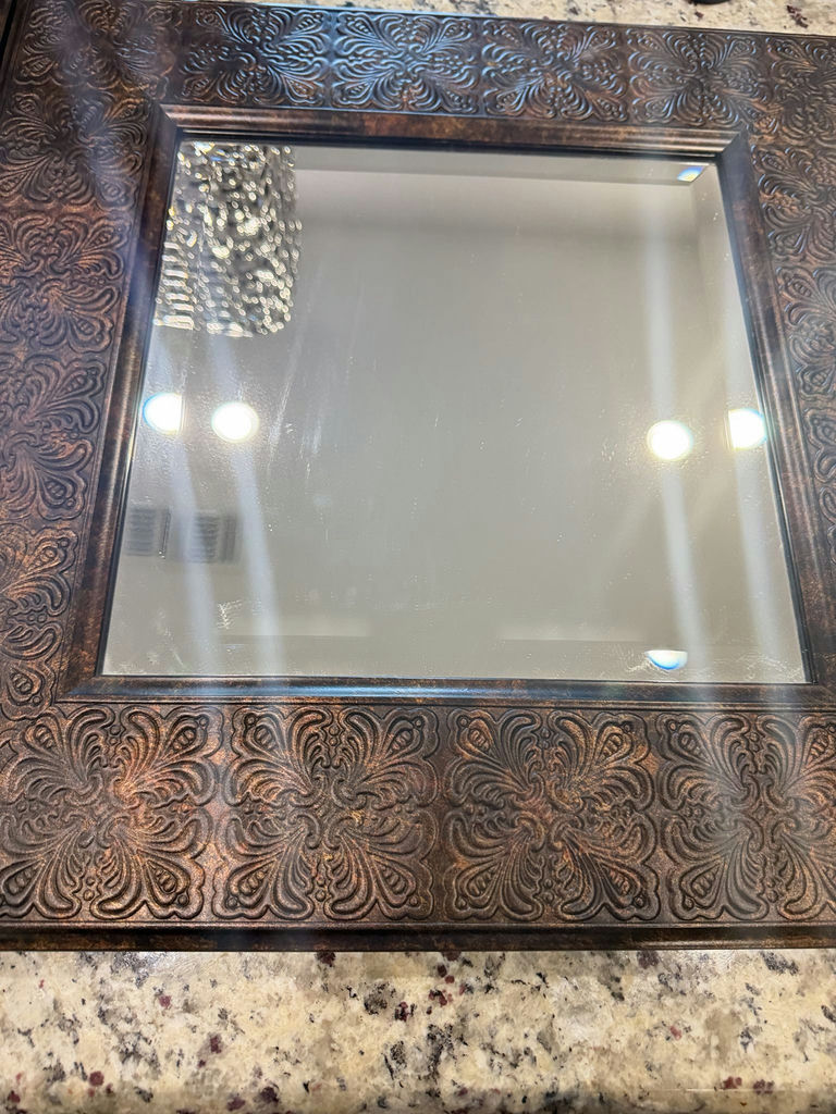 Kirkland's Set of 3 Bronze/Copper Wall Mirrors - image 2 of 6