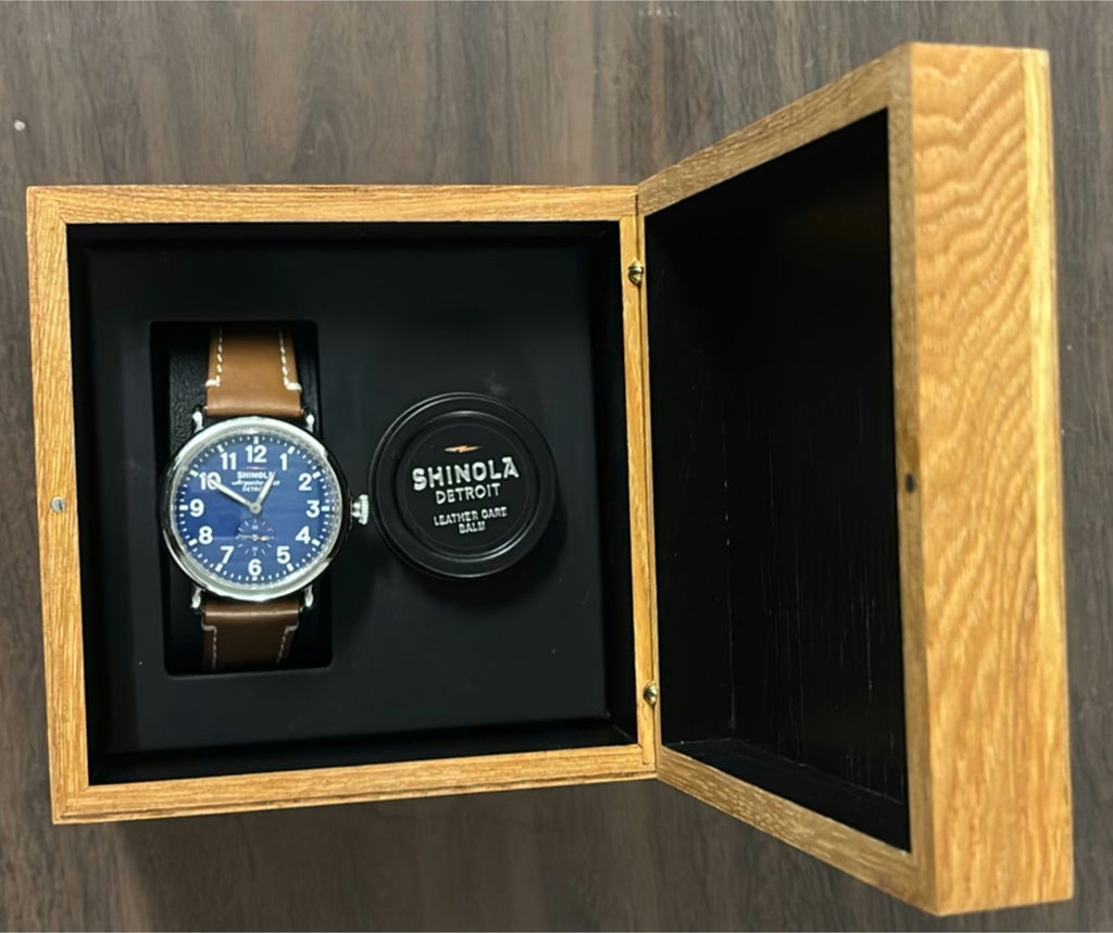 Shinola Runwell 47mm Wristwatch with Box - - image 3 of 6