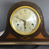 Wooden Mantel Clocks and Metal Star Thermometer - thumbnail 5 of 8