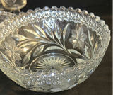 Cut glass crystal dinnerware and serving set - thumbnail 5 of 8