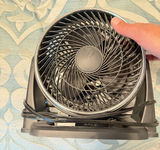 Personal Tabletop Fan / Air Circulator - Black - thumbnail 1 of 4