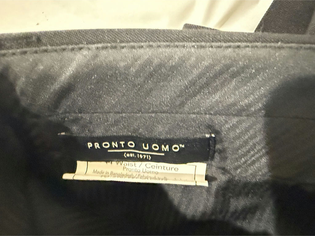 Lot of 4 Men's Dress Trousers — Joseph Abboud & Pronto Uomo - image 3 of 5