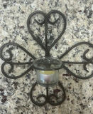Fetco Home Decor Metal & Glass Wall Frame with Candle Holder - thumbnail 7 of 8