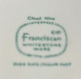 Franciscan White porcelain tea service and dinnerware with gold trim - thumbnail 4 of 5