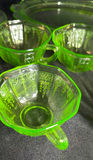 Assorted Green and Clear Glass Tableware - thumbnail 13 of 16