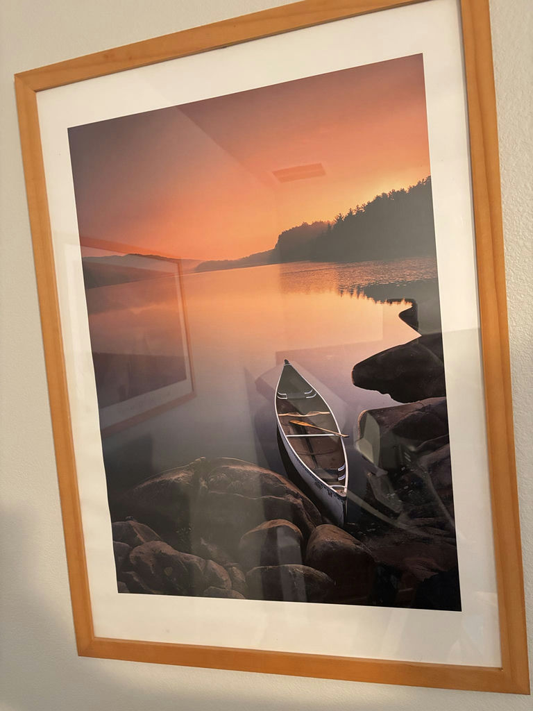 Set of 3 Framed Photographic Art Prints (Light Wood Frames) - image 2 of 8