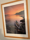 Set of 3 Framed Photographic Art Prints (Light Wood Frames) - thumbnail 2 of 8