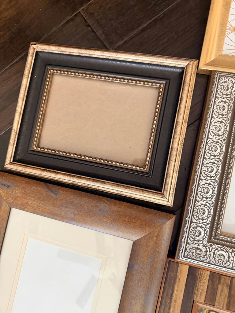 Mixed Assortment of 12 Picture Frames — Various Sizes & Finishes - image 5 of 5