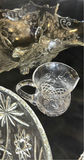 Cut glass crystal dinnerware and serving set - thumbnail 7 of 8