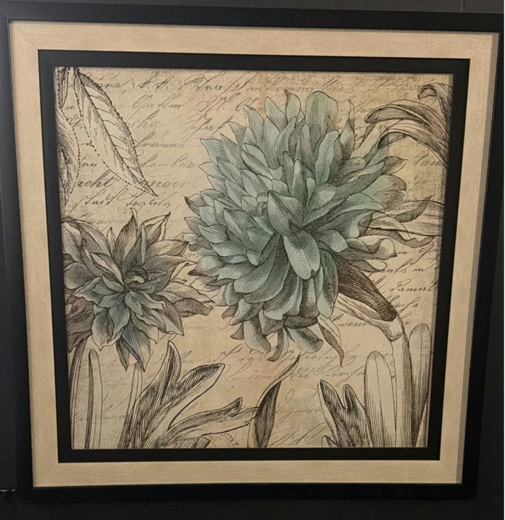 Two framed botanical art prints - image 2 of 7