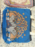 Set of 2 Woven Tapestry and Canvas Tote Bags - thumbnail 3 of 5