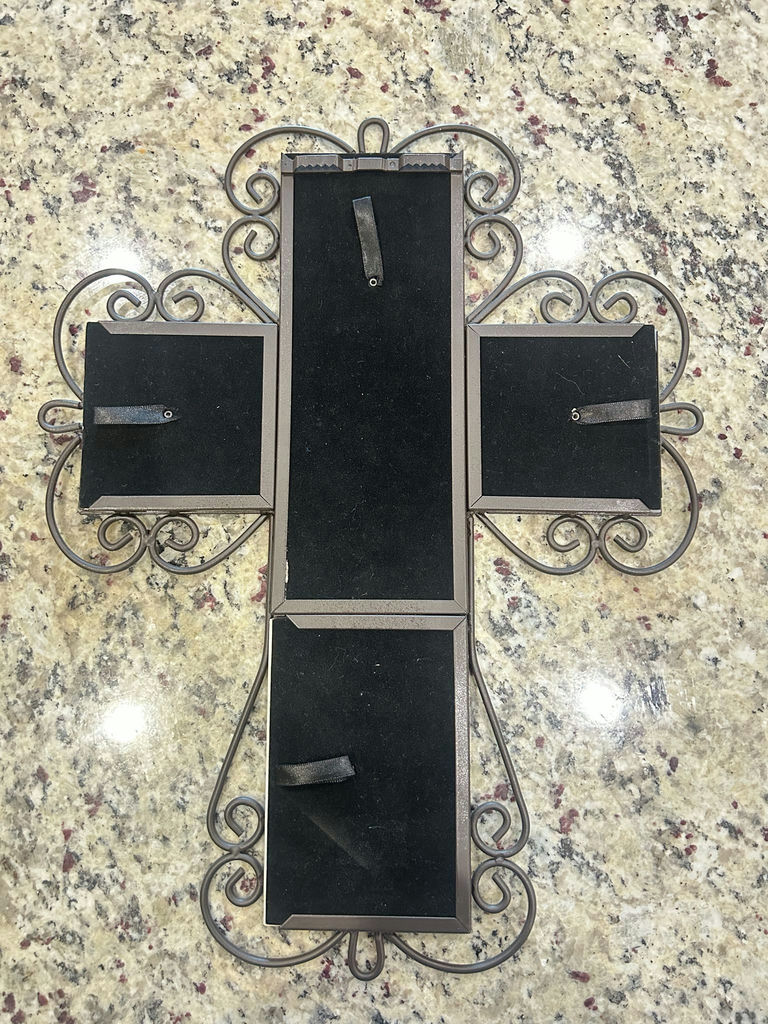 Fetco Home Decor Metal & Glass Wall Frame with Candle Holder - image 2 of 8
