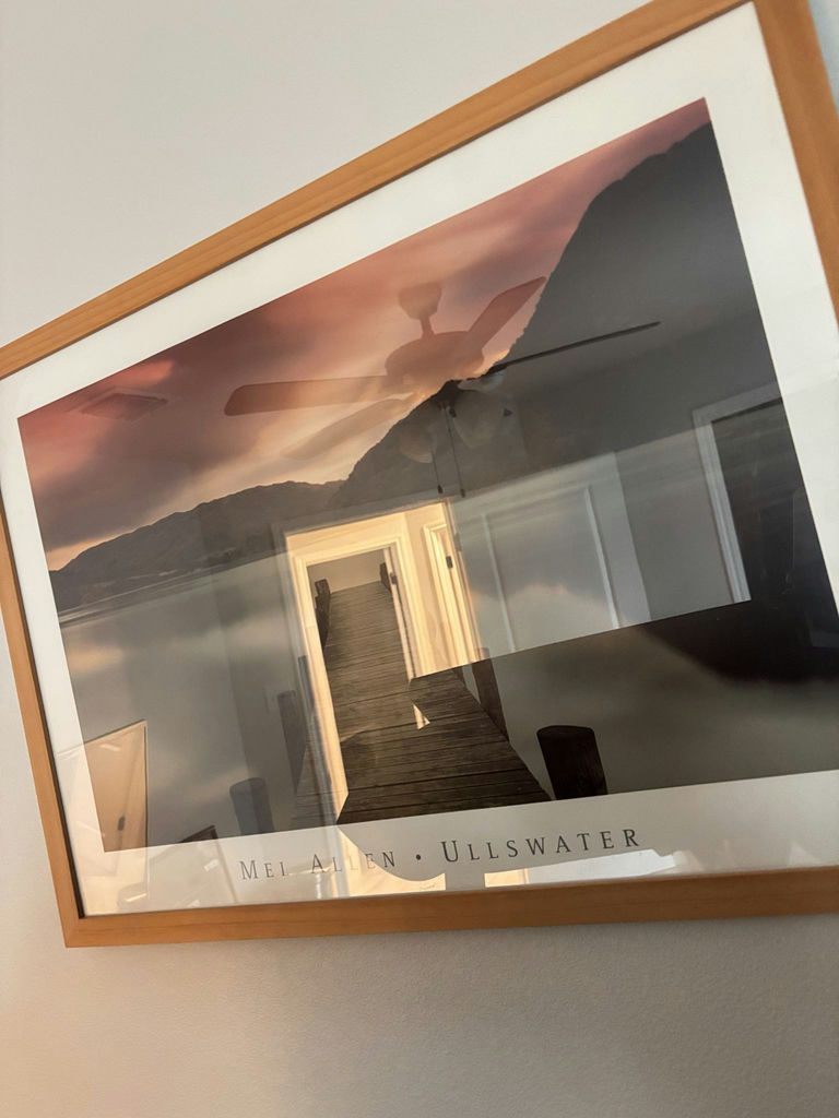 Set of 3 Framed Photographic Art Prints (Light Wood Frames) - image 7 of 8