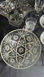 Cut glass crystal dinnerware and serving set - thumbnail 3 of 8