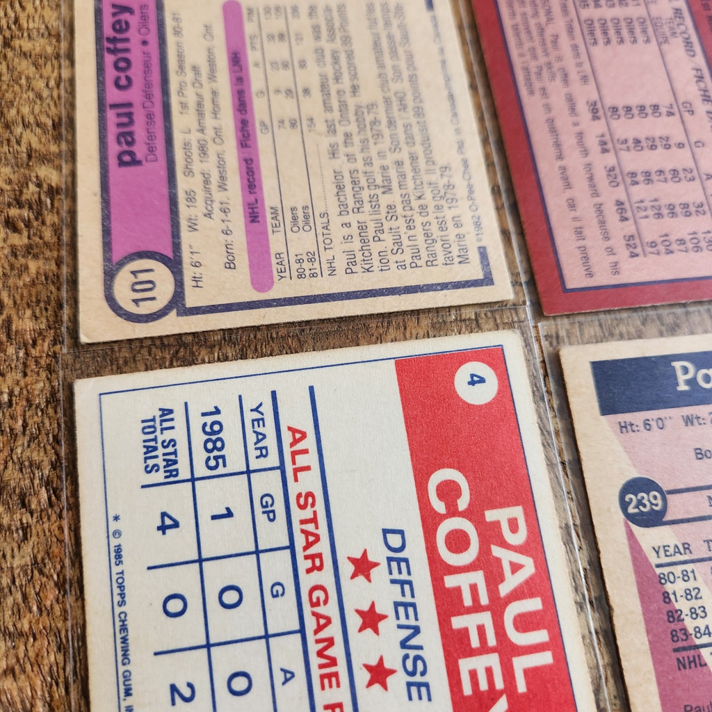 Paul Coffey Hockey Cards x4 - image 4 of 4