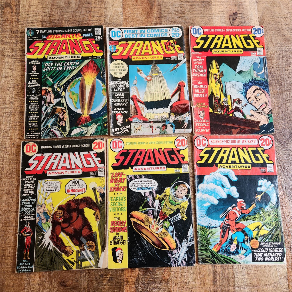 Strange Adventures #228 237-241 - image 1 of 4