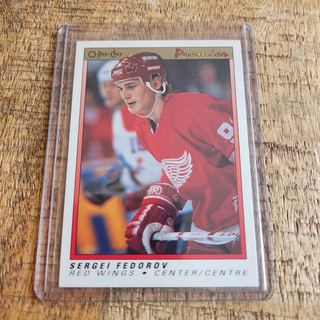 Sergei Fedorov Rookie Card - image 1 of 2