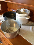 Rice cooker with steamer basket and nested pans - thumbnail 3 of 4