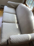 Beige patterned sofa - thumbnail 2 of 4