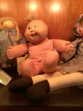Doll Collection: pink plush baby doll and two cloth dolls - thumbnail 4 of 5
