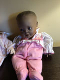 Two vintage cloth dolls in pink outfits - thumbnail 3 of 5