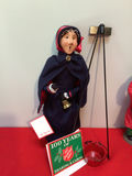 Byers Choice Cloth dolls in festive costumes with Salvation Army sign - thumbnail 2 of 5