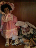 Collection of vintage-style dolls and plush toys - thumbnail 2 of 3
