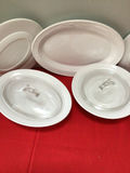 White Casual Elegance dinnerware with lids - thumbnail 3 of 4