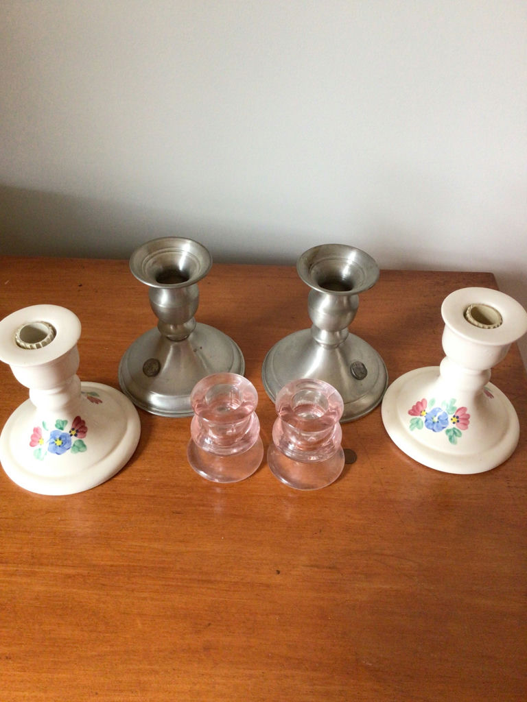 Assorted Candle Holders and Accessories - image 2 of 4