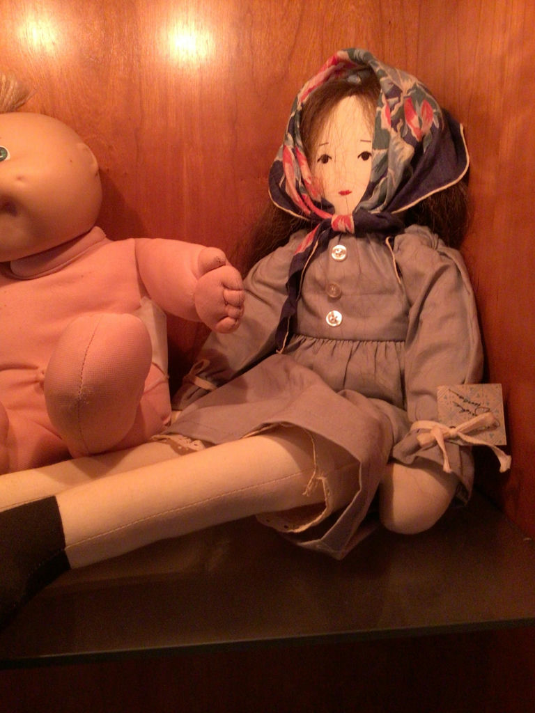 Doll Collection: pink plush baby doll and two cloth dolls - image 5 of 5