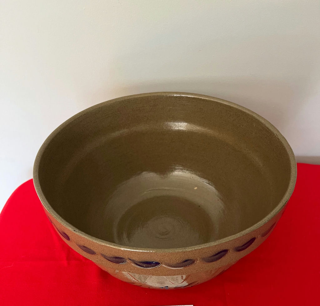12-inch pottery bowl - image 2 of 2