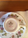 Set of vintage floral teacups and saucers - thumbnail 5 of 6
