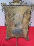 Ornate metal-framed mirror - thumbnail 3 of 3