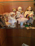 Collection of collectible fashion dolls - thumbnail 1 of 6