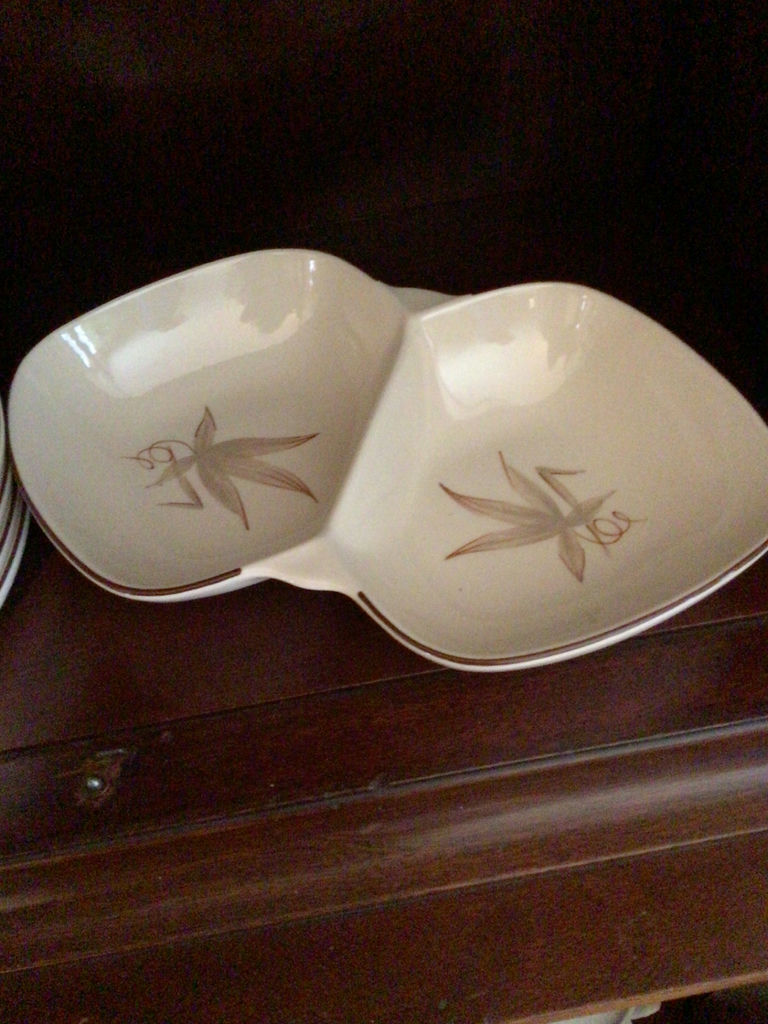 Winfield Floral pink-bamboo ceramic dinnerware set - image 3 of 4