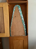 Tall wooden cabinet with ironing board 17 1/2x 14x78 - thumbnail 2 of 2