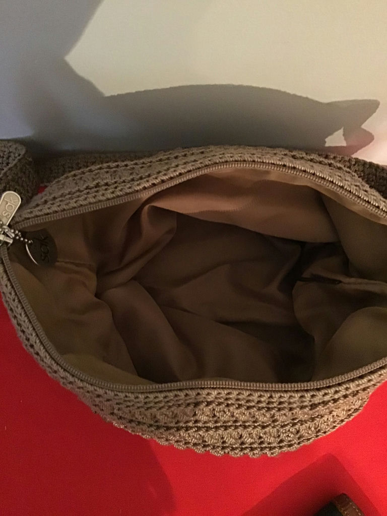 SAK Crocheted handbag and leather wallet - image 2 of 3