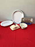 Assorted ceramic kitchenware and serving dishes - thumbnail 1 of 5