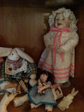 Collection of vintage-style dolls and plush toys - thumbnail 3 of 3