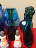 Cobalt blue glass bottles and vessels assortment - thumbnail 3 of 5