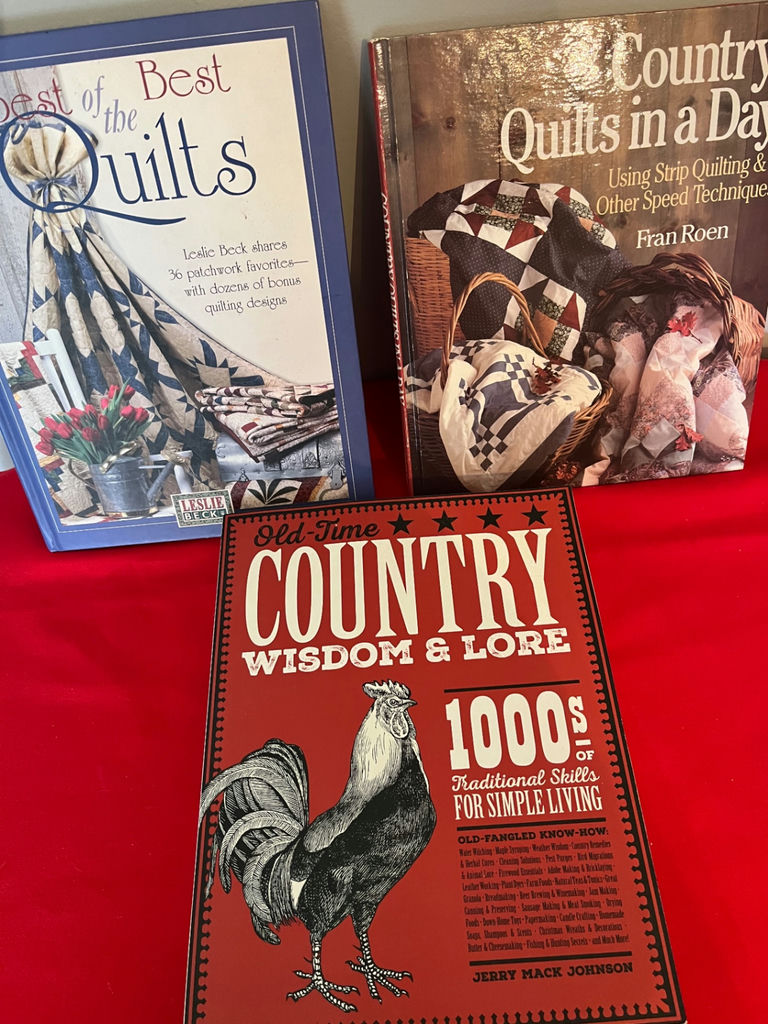 Quilting and Country Living Books - image 1 of 1