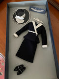 Princess Diana’s blue and white suit, hat, belt, and accessories - thumbnail 1 of 1