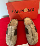 Pair of Haflinger gray felt slippers size 38 - thumbnail 2 of 2