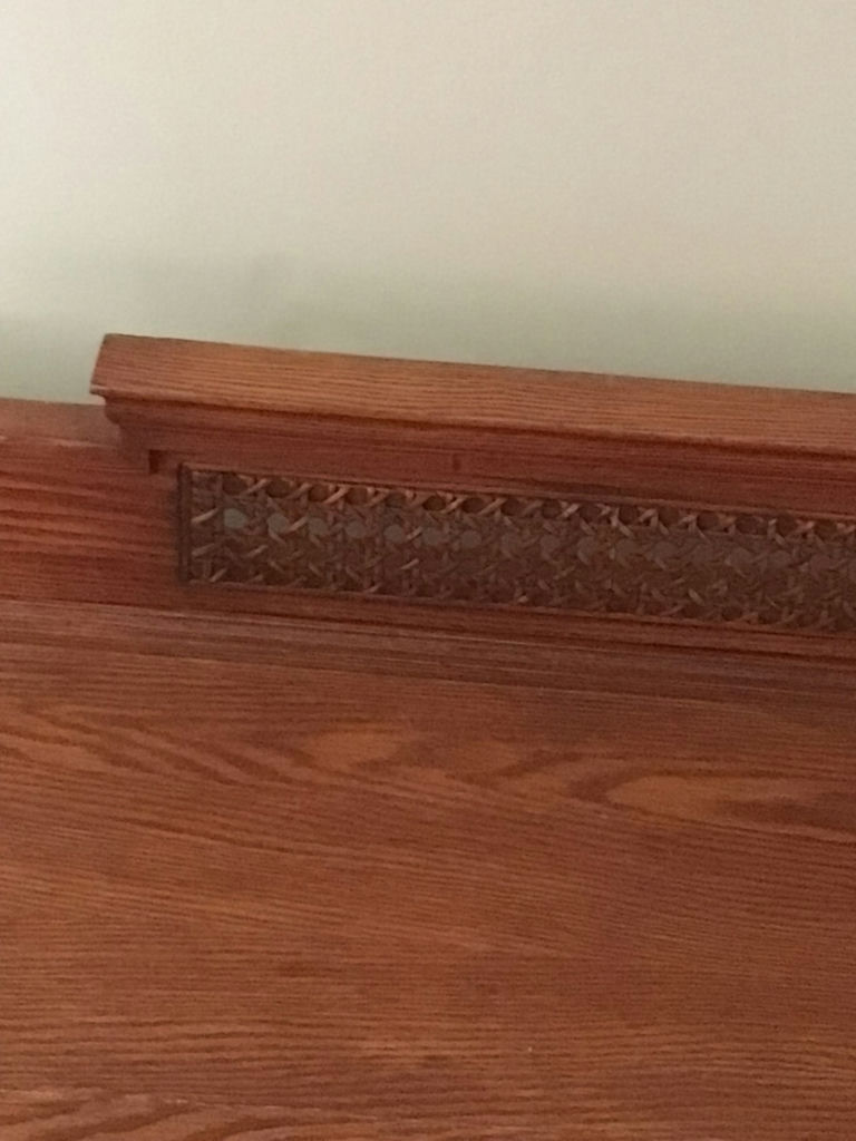 Antique Oak Writing Desk - image 5 of 5