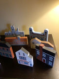 Assorted Wooden Miniature Town Buildings - thumbnail 3 of 5