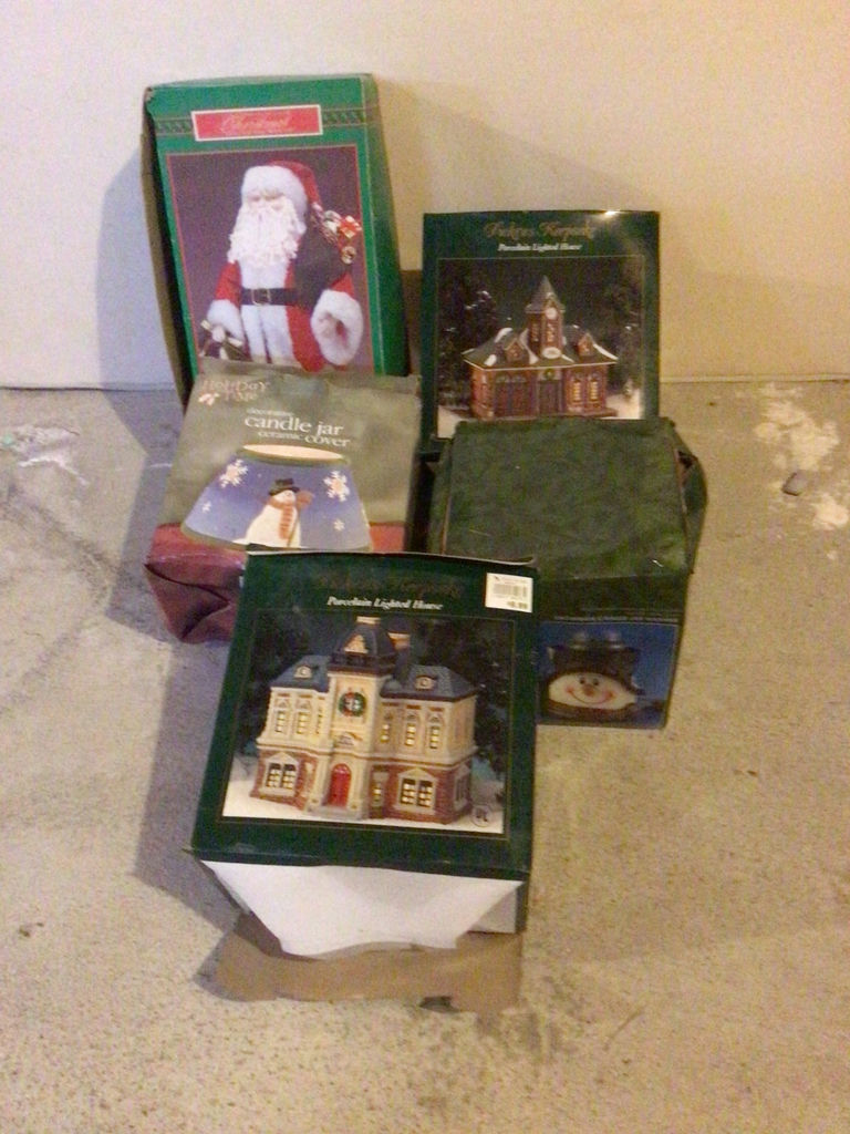 Assorted Christmas Village Houses  - image 1 of 1